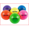 set van 6 veilige neon foamballen
