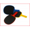 een tafeltennispalet rubber voor initiatielessen in het ping pong