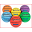 set van 6 kleurrijke basketballen Spordas Max maat 7 set van 6 kleurrijke basketballen Spordas Max maat 7