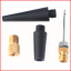 set van 4 reservenippels voor onze balcompressor