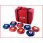 een curling set met doel voor indoor gebruik