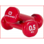 set van 2 rode dumbells 500 gram set van 2 rode dumbells 500 gram