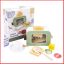 een houten broodrooster met timer een houten broodrooster met timer