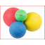 set van 4 rubberen ballen in verschillende diameters