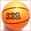 soepele en veilige speelbal basket met een diameter van 20 cm