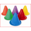markeerkegels rubber geleverd in een set van 6 kleuren