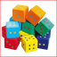set van 12 dobbelstenen foam 5 cm set van 12 dobbelstenen foam 5 cm