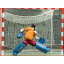 set van 2 zaalhockeydoelnetten met een draaddikte van 4 mm